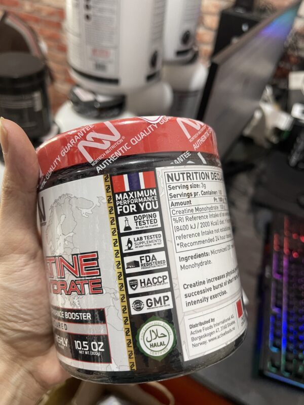 Creatine Monohydrate 100 Liều Dùng Thương Hiệu Nortech Nutrition