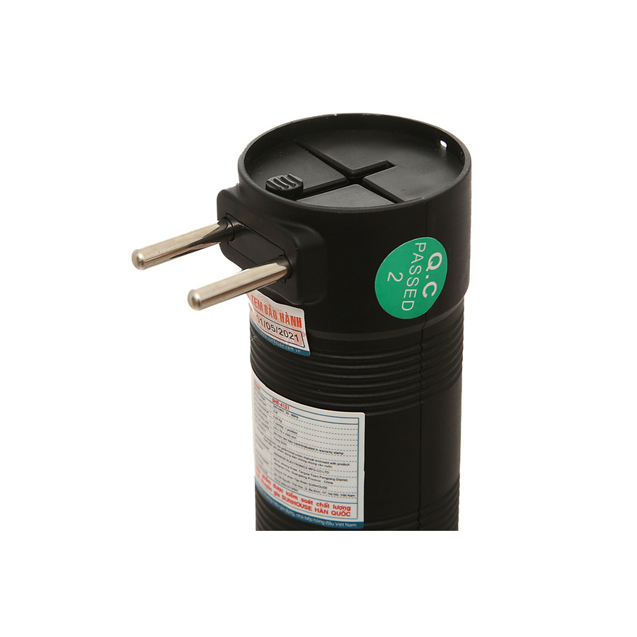 Đèn Pin Tay Cầm Cỡ Trung Sunhouse SHE-4131 - Đen Đỏ