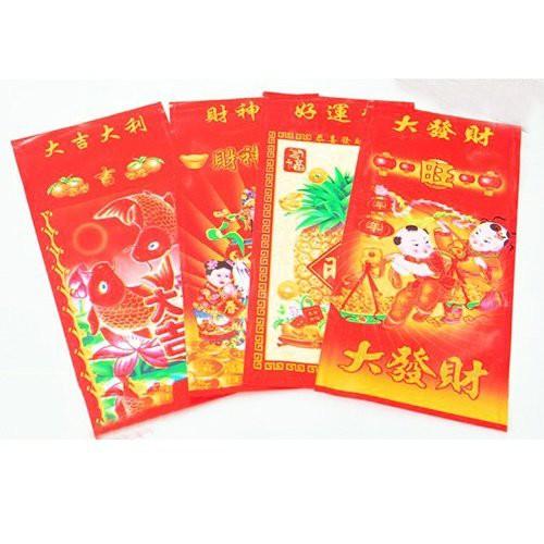 Combo 500-1.000-3.000-5.000 BAO LÌ XÌ NILON thích hợp cho công ty/doanh nghiệp/nhà chùa