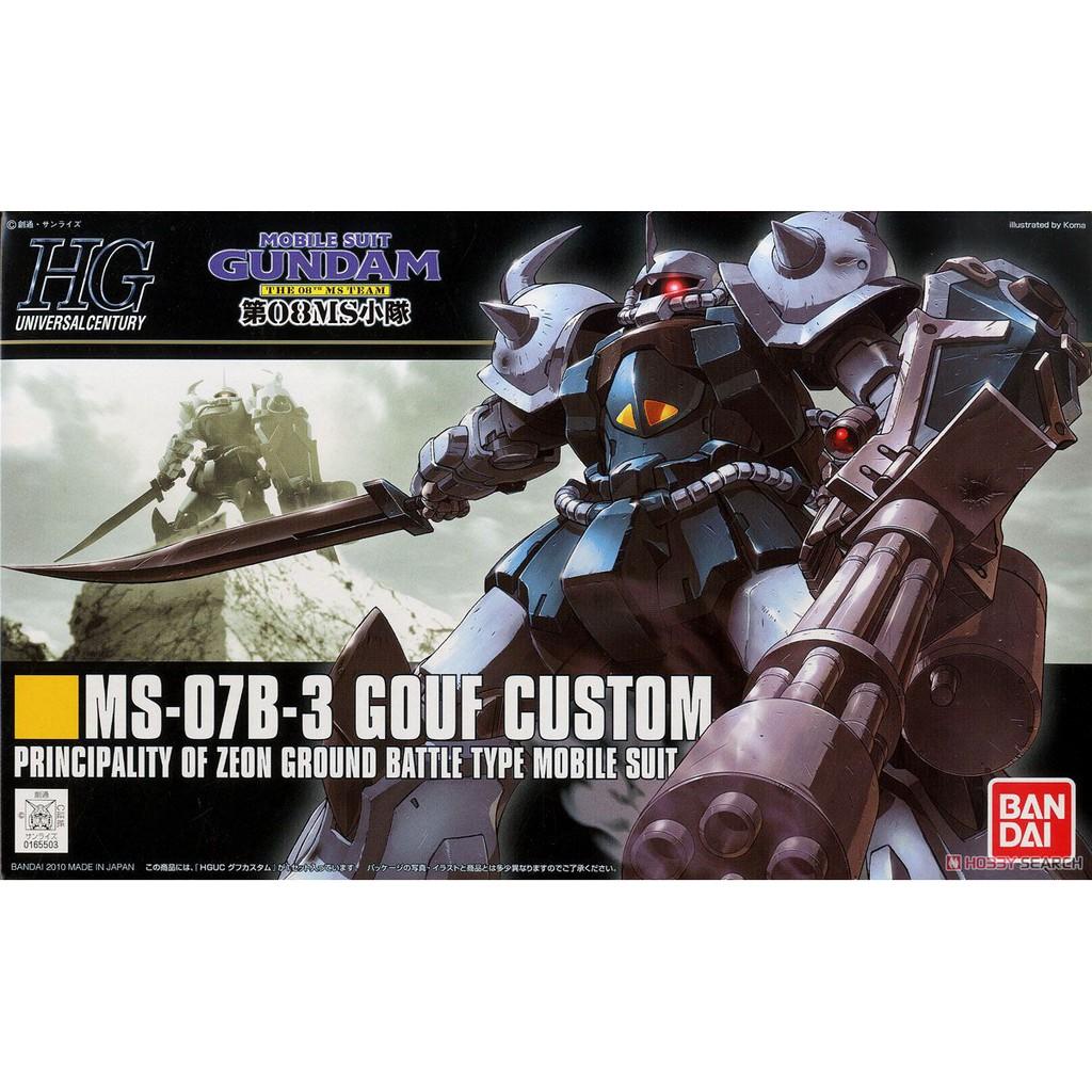 Mô hình lắp ráp HG UC GOUF CUSTOM bandai