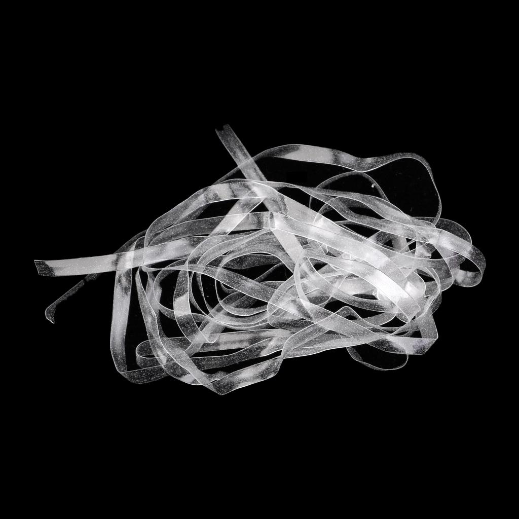 6 Màu 3 Mm Rộng Thun Scud Lưng/Nymph Căng Da Đồ Bay Chất Liệu