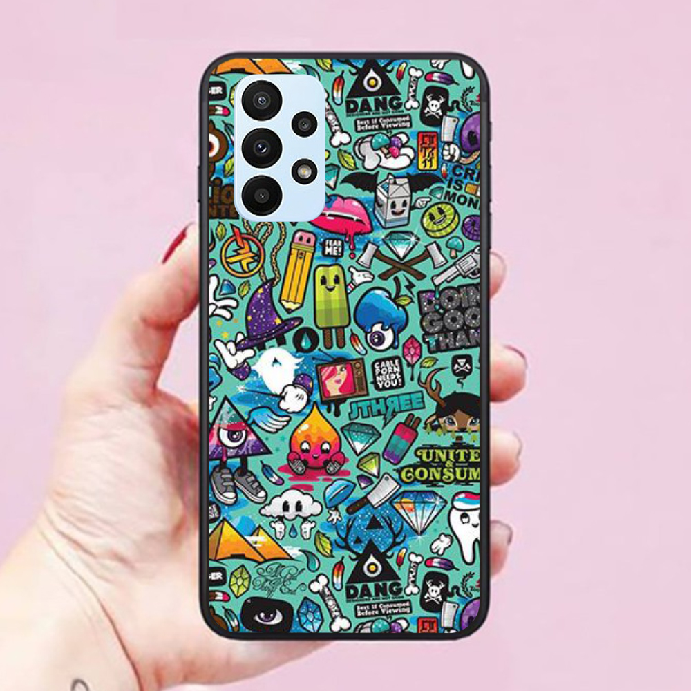 Ốp lưng dành cho điện thoại Samsung Galaxy A13 5G A23 A33 5G A53 5G A73 5G BST Graffiti Art