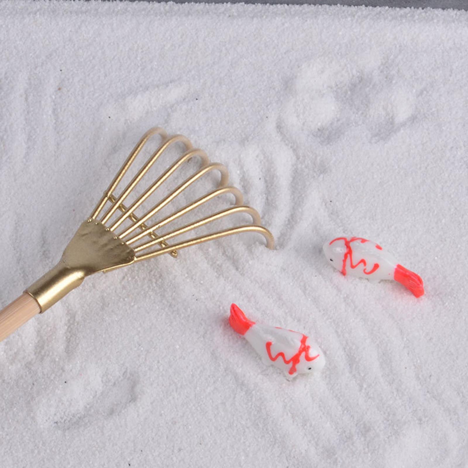 Japanese Zen Garden Kit for Desk Office Table Mini Zen Sand Garden Kit for Meditation