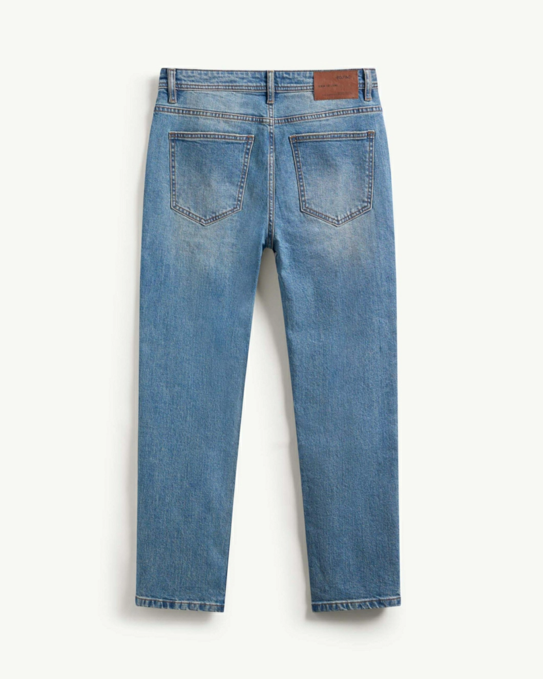Quần jeans nam ROUTINE màu Xanh M/INDIGO . Form Slim cropped - 10F24DPA007 | LASTORE MENSWEAR