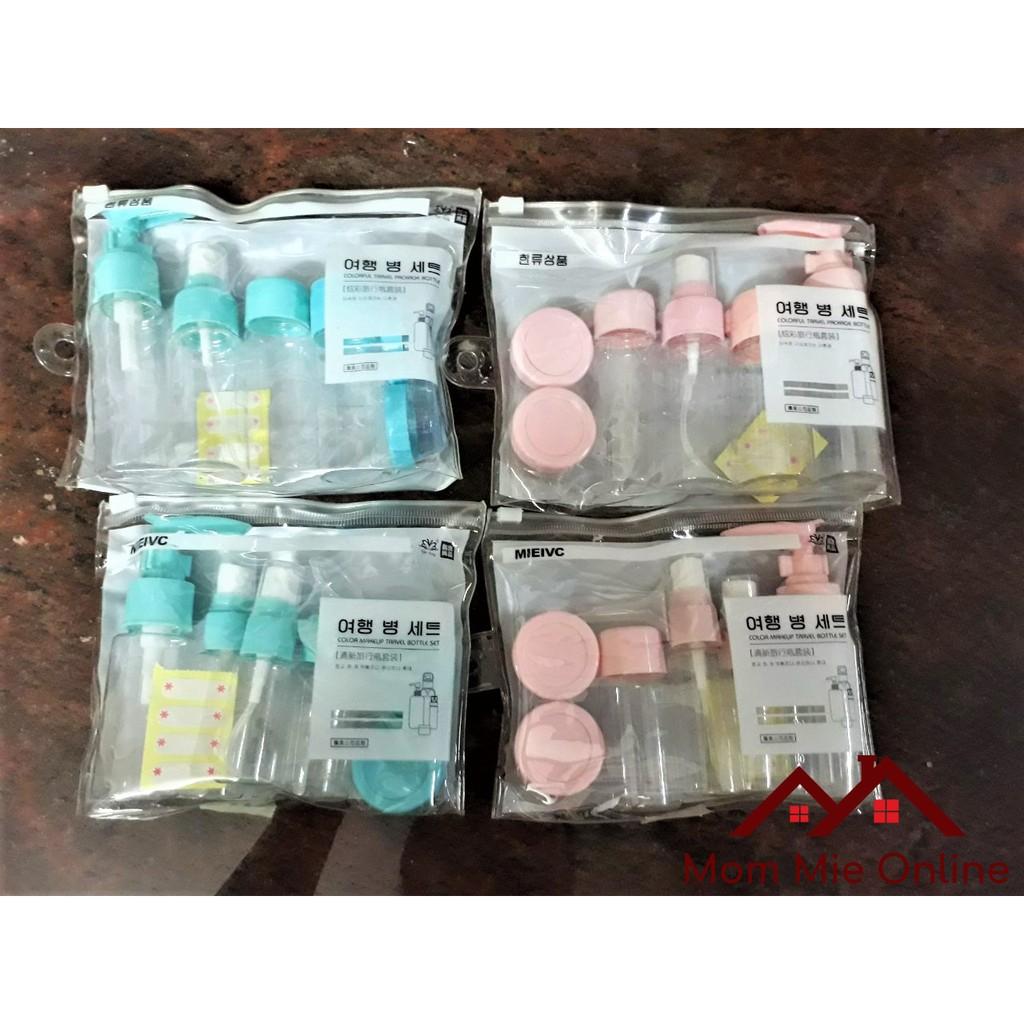 Bộ chiết mỹ phẩm 6 món tiện lợi khi đi du lịch - Size lớn - C104