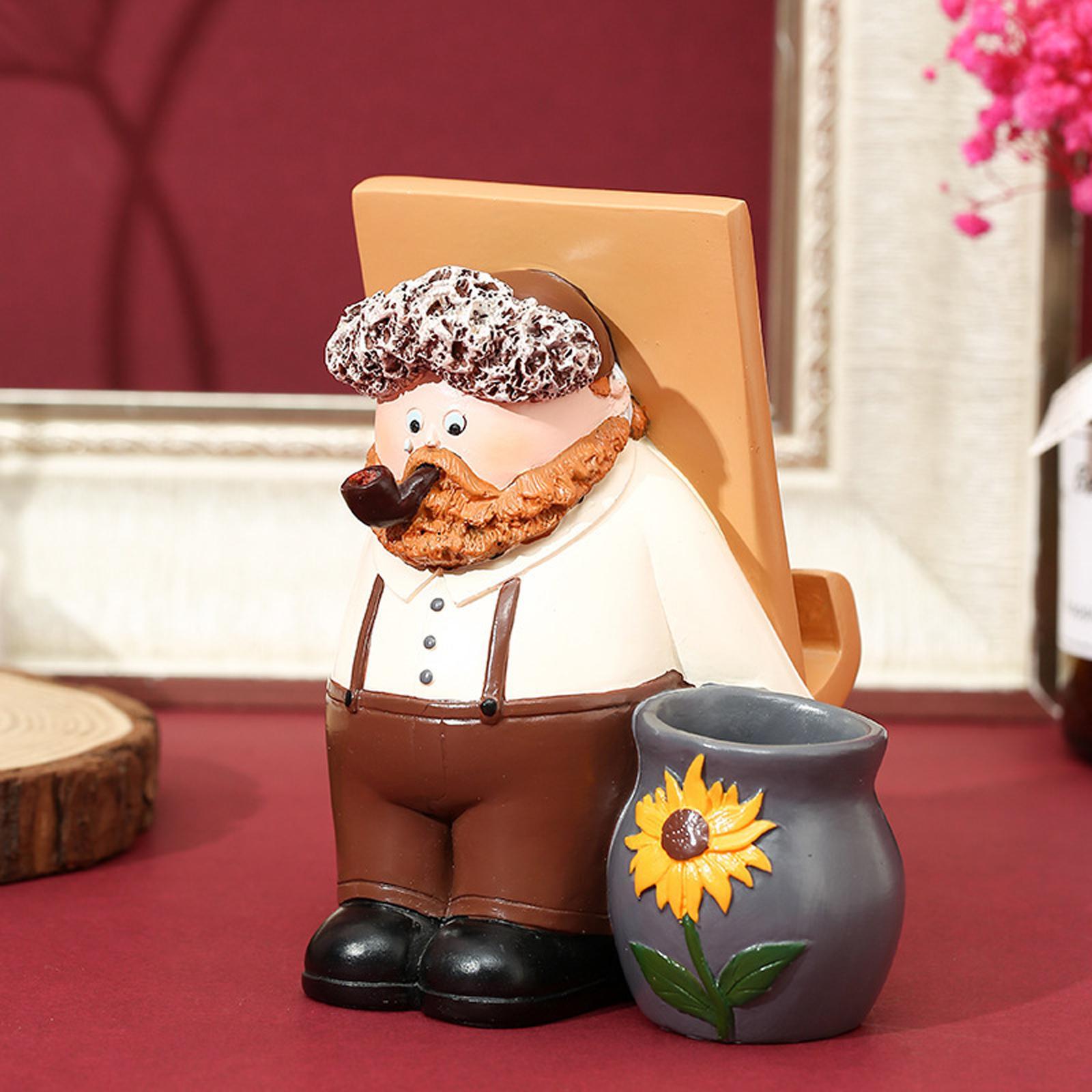 Cartoon Crafts Pen Holder Birthday Gift Cartoon Bedroom