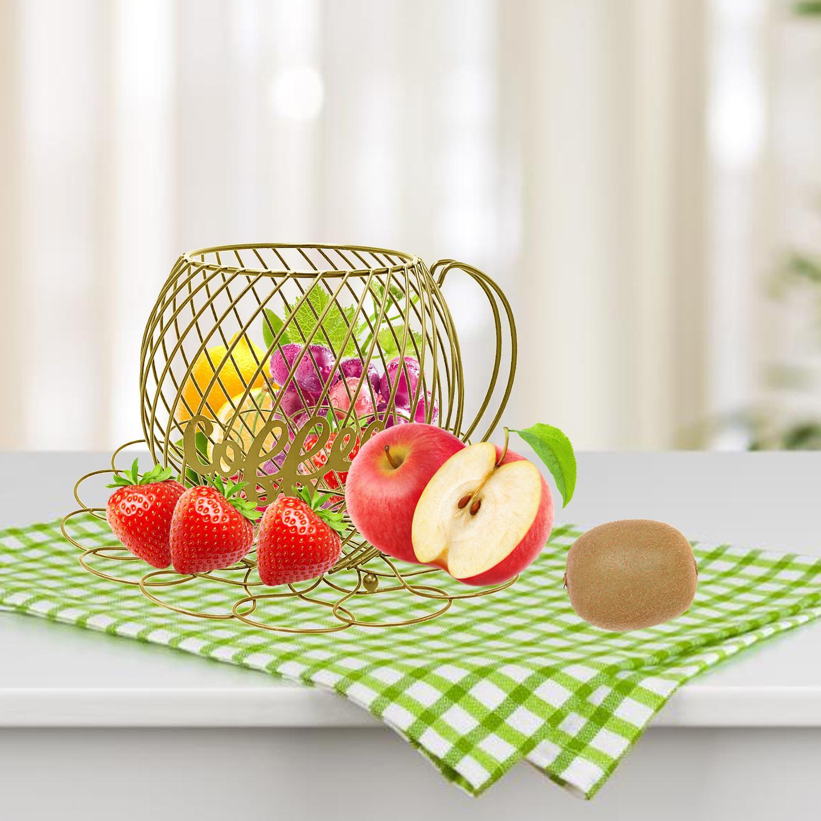 Coffee mug holder stand Coffee Pod Holder Golden