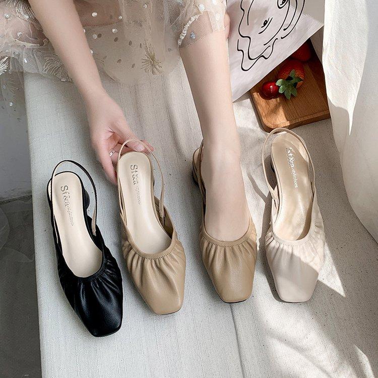 Giày Cao Gót Đế Dày Mềm Mại Thoải Mái Hợp Thời Trang