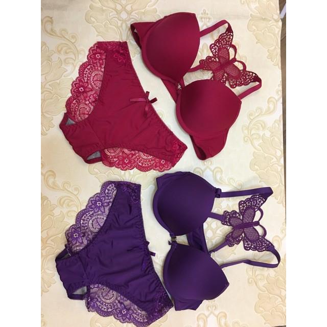 HÀNG HÓT - Bộ đồ lót cánh bướm sexy áo ngực cài trước , cài khuy trước, áo ngực gợi cảm