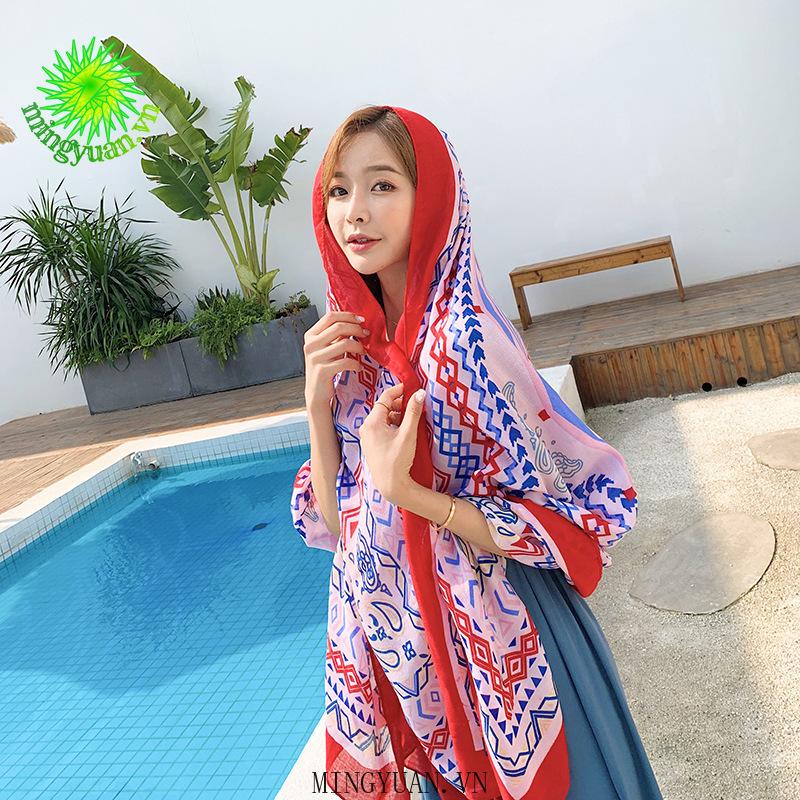 Khăn Choàng Đi Biển Chống Nắng Thời Trang