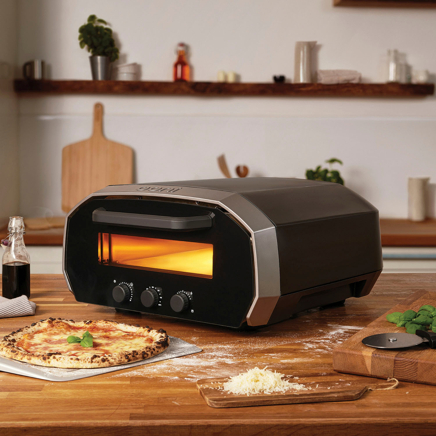 Lò Nướng Pizza Điện Ooni Volt 12 Electric Pizza Oven Dùng Trong Nhà Và Ngoài Trời