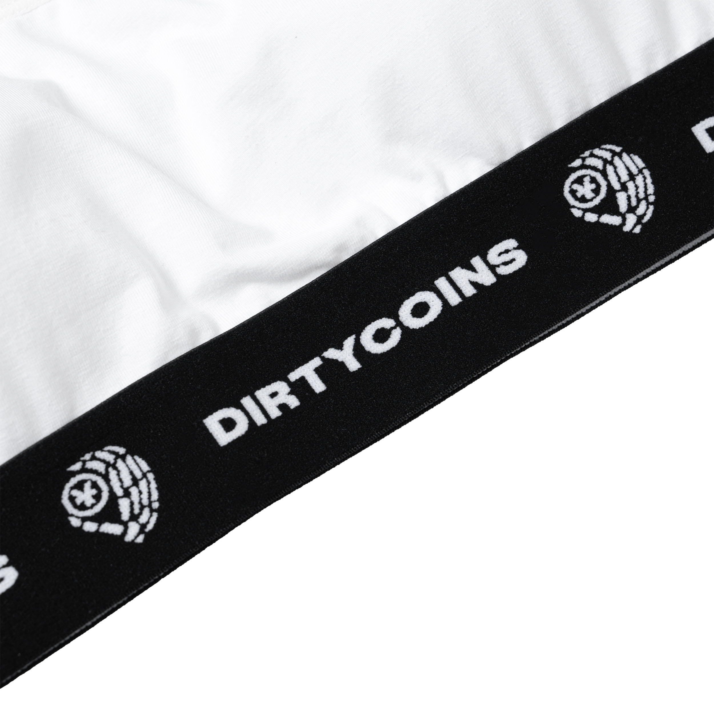 Áo DirtyCoins Logo Sport Bra - White