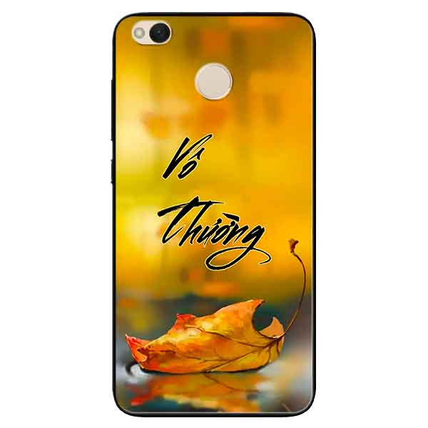 Ốp lưng in cho Xiaomi Redmi 4 Mẫu Vô Thường 1