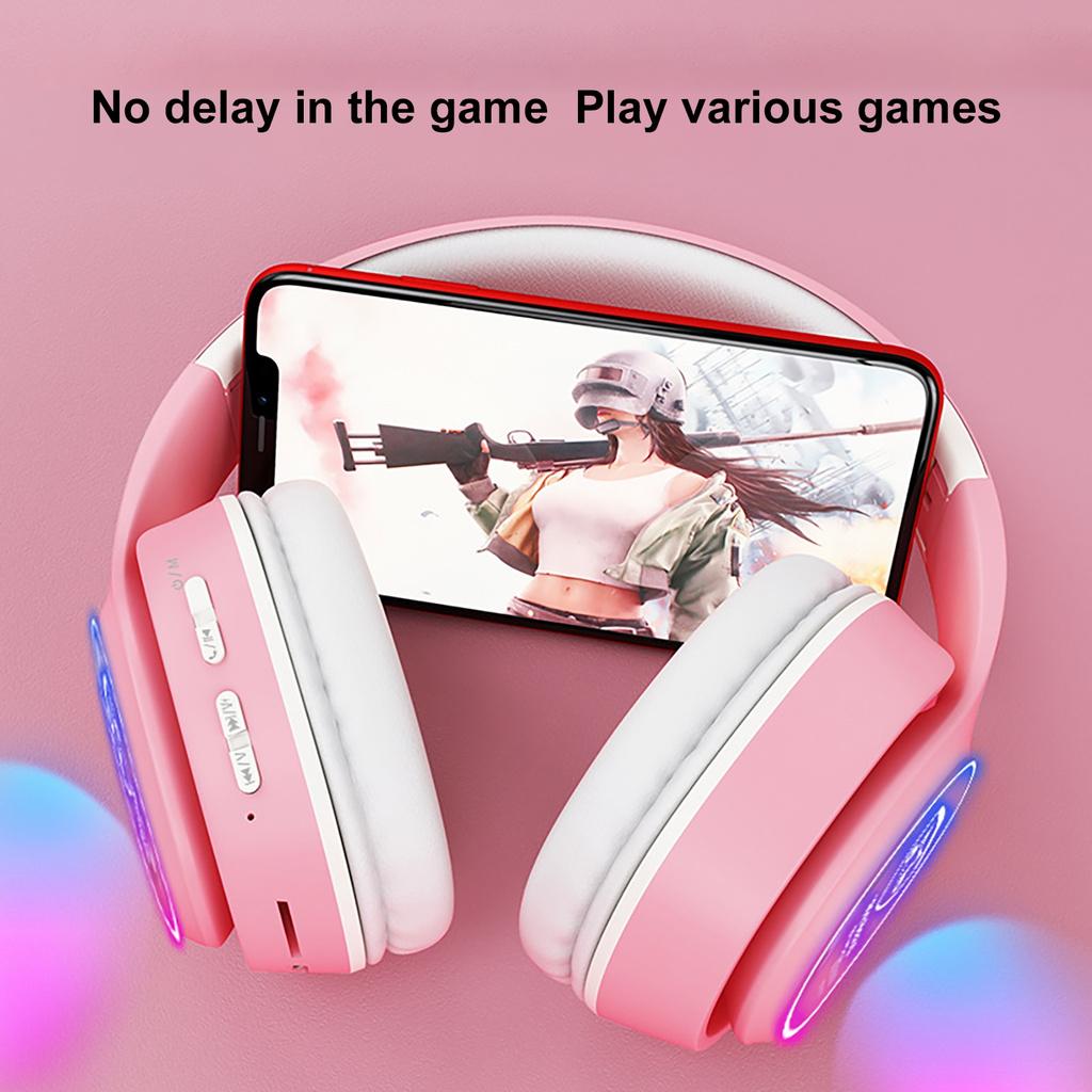 Tai Nghe Nhét Tai Bluetooth 5.0 Có Đèn Led Và Phụ Kiện