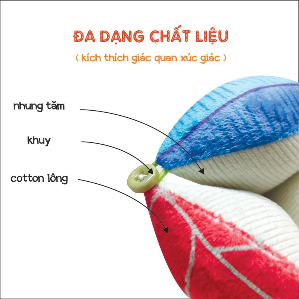 Bóng múi luyện chân PiPo - Montessori Leaves