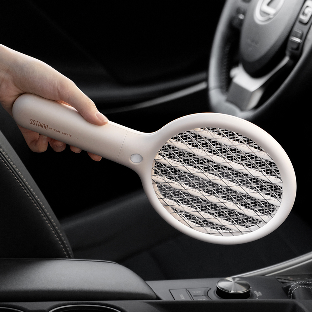 Vợt đánh muỗi Uareliffe tích hợp điện với đèn led thiết kế cầm tay tiện lợi Electric Mosquito Swatter