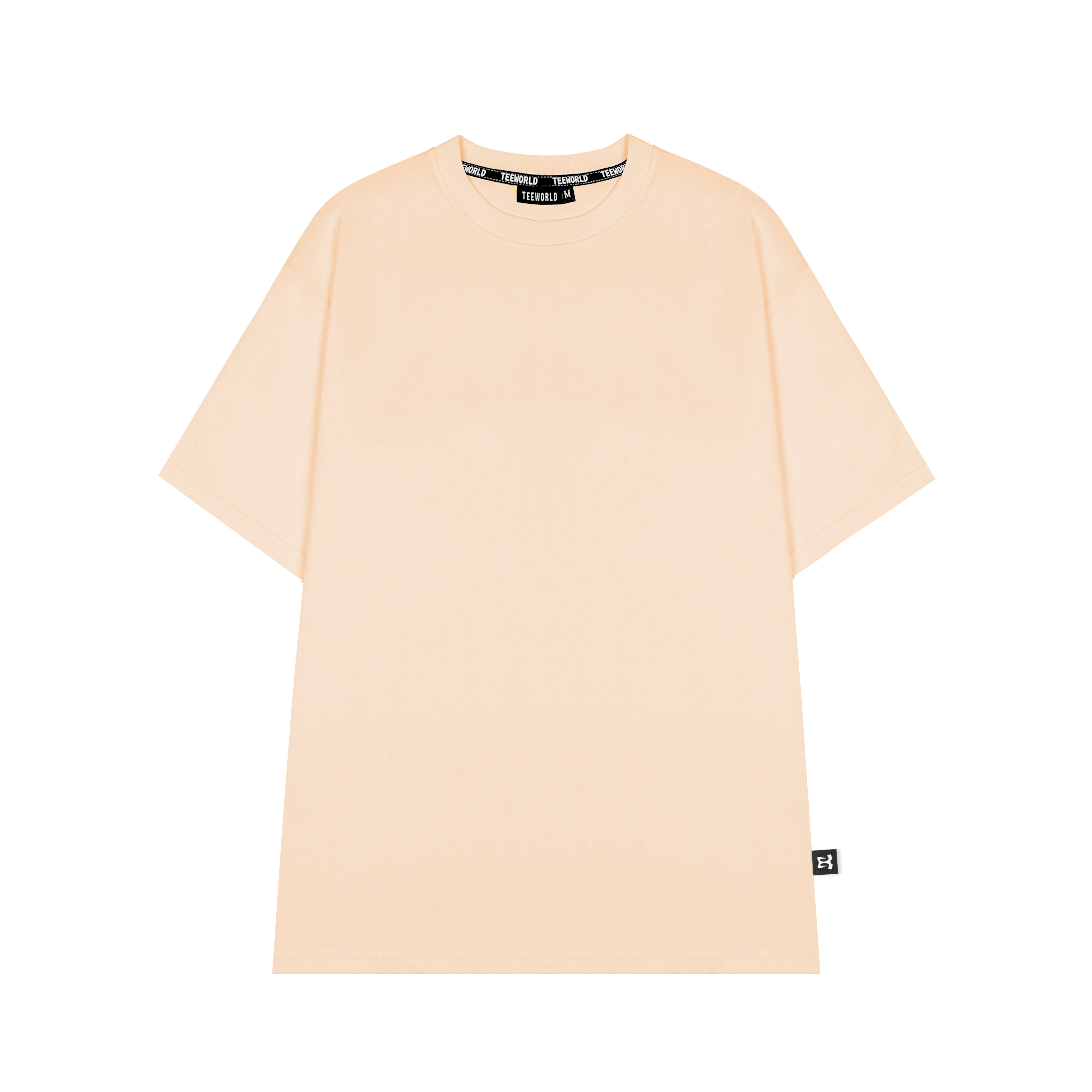 Áo thun Teeworld Basic T-shirt Màu Be Nam Nữ Unisex