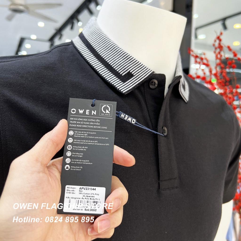 Áo Polo nam Owen chất Cotton thấm hút mồ hôi thoáng mát Mã APV231344