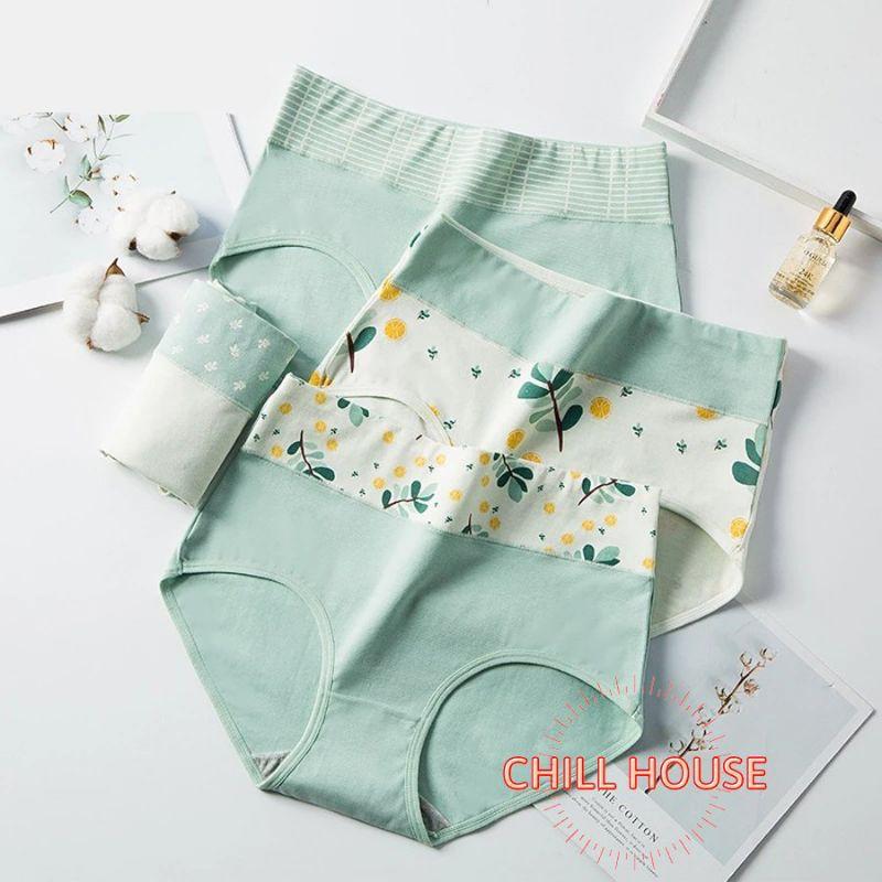 QUẦN LÓT- COTTON GEN NHẸ CẠP CAO thoáng mát 6108 - CHILLHOUSE