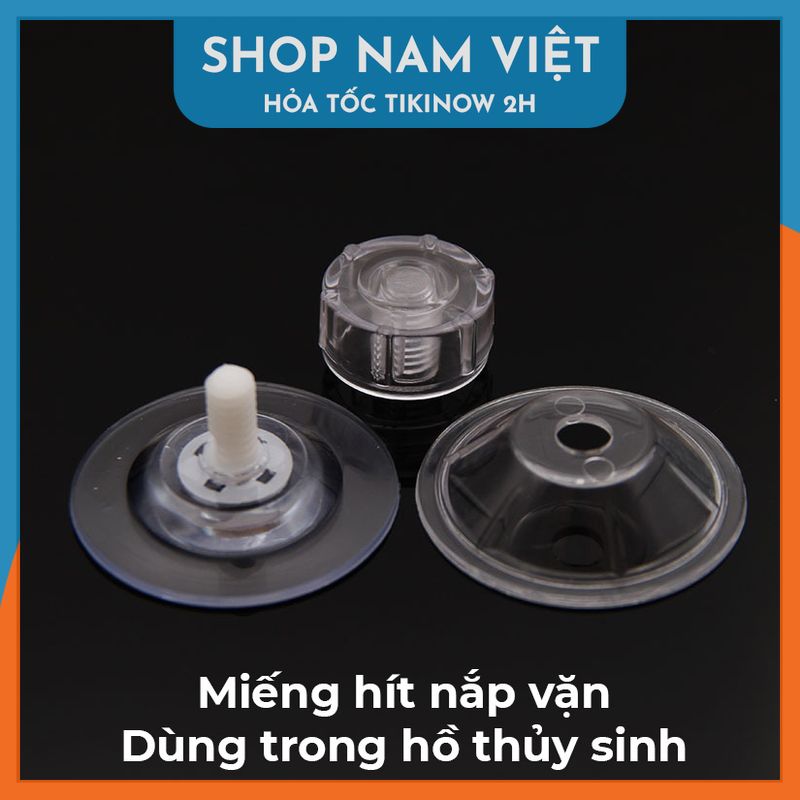 Set 5 Miếng Hít Chân Không Siêu Chắc Đa Năng, Hít Cửa Kính Oto, Treo Đồ Nhà Tắm