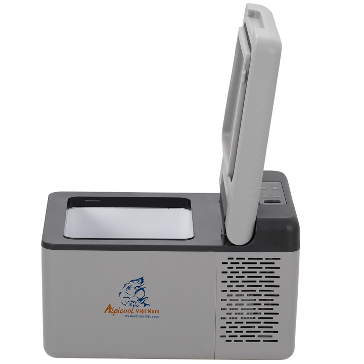 Tủ lạnh ô tô thông minh Alpicool Việt Nam 9 lít - C9 - làm đá nhanh kiêm hộp đựng thực phẩm, kiêm thùng đá cho tài xế, lái xe