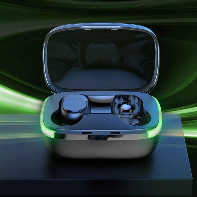 Tai Nghe Nhét Trong TWS Y60 Bluetooth Không Dây Chống Thấm Nước Điều Khiển Cảm Ứng Kèm Mic Cho Android PC IOS