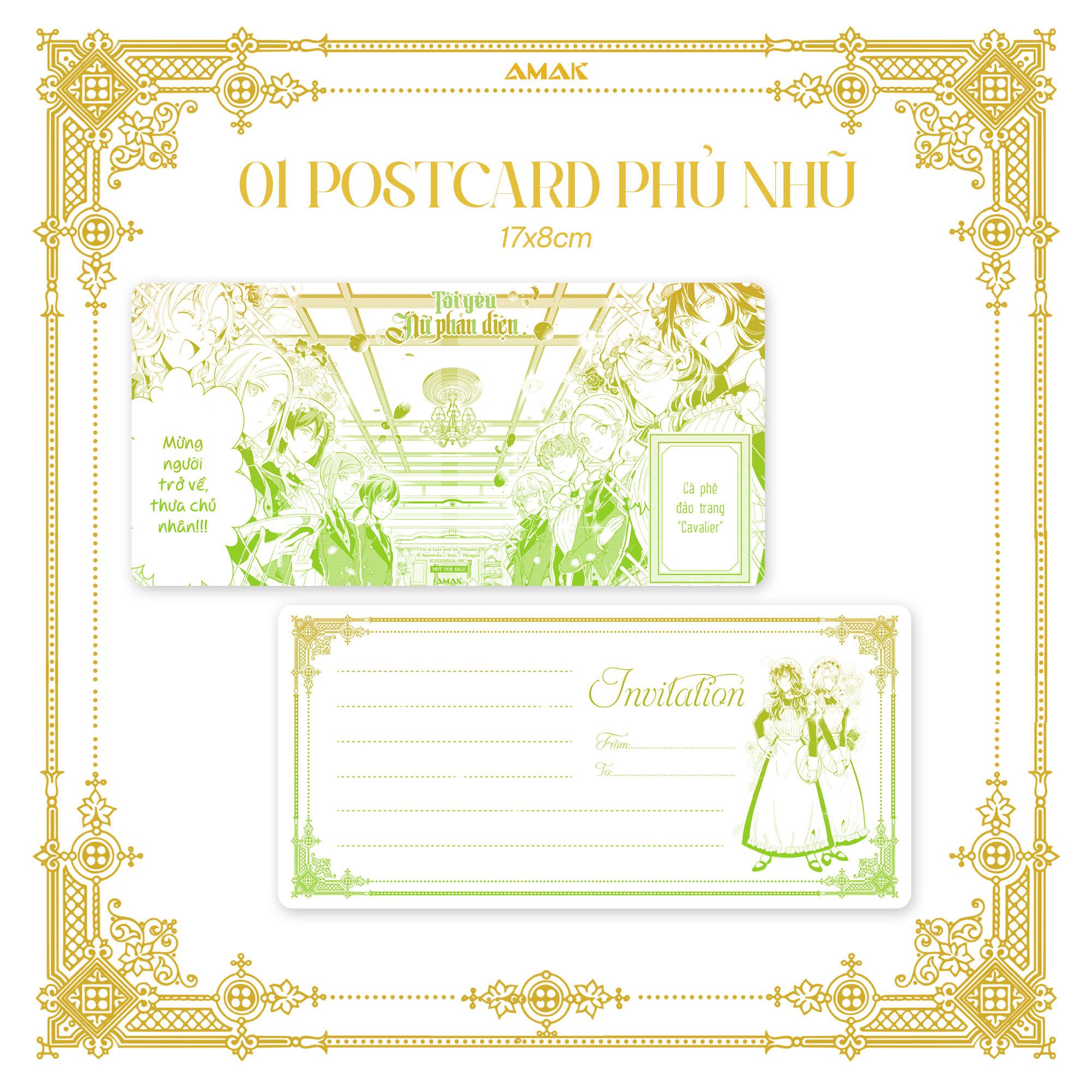 [Manga] [GL] Tôi Yêu Nữ Phản Diện - Tập 3 - Amakbooks