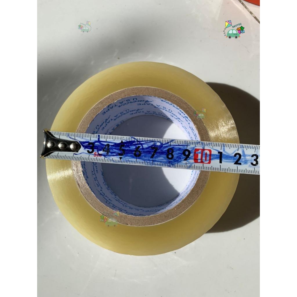Băng keo trong 5 phân - 200Yard - 6 cuộn/1Cây nặng 1.8Kg và lẻ 1 cuộn 5 phân 299gram
