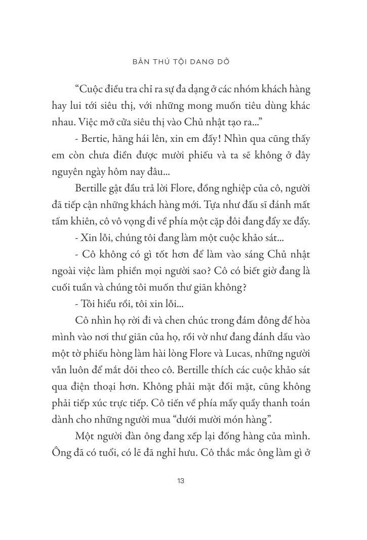 Bản Thú Tội Dang Dở