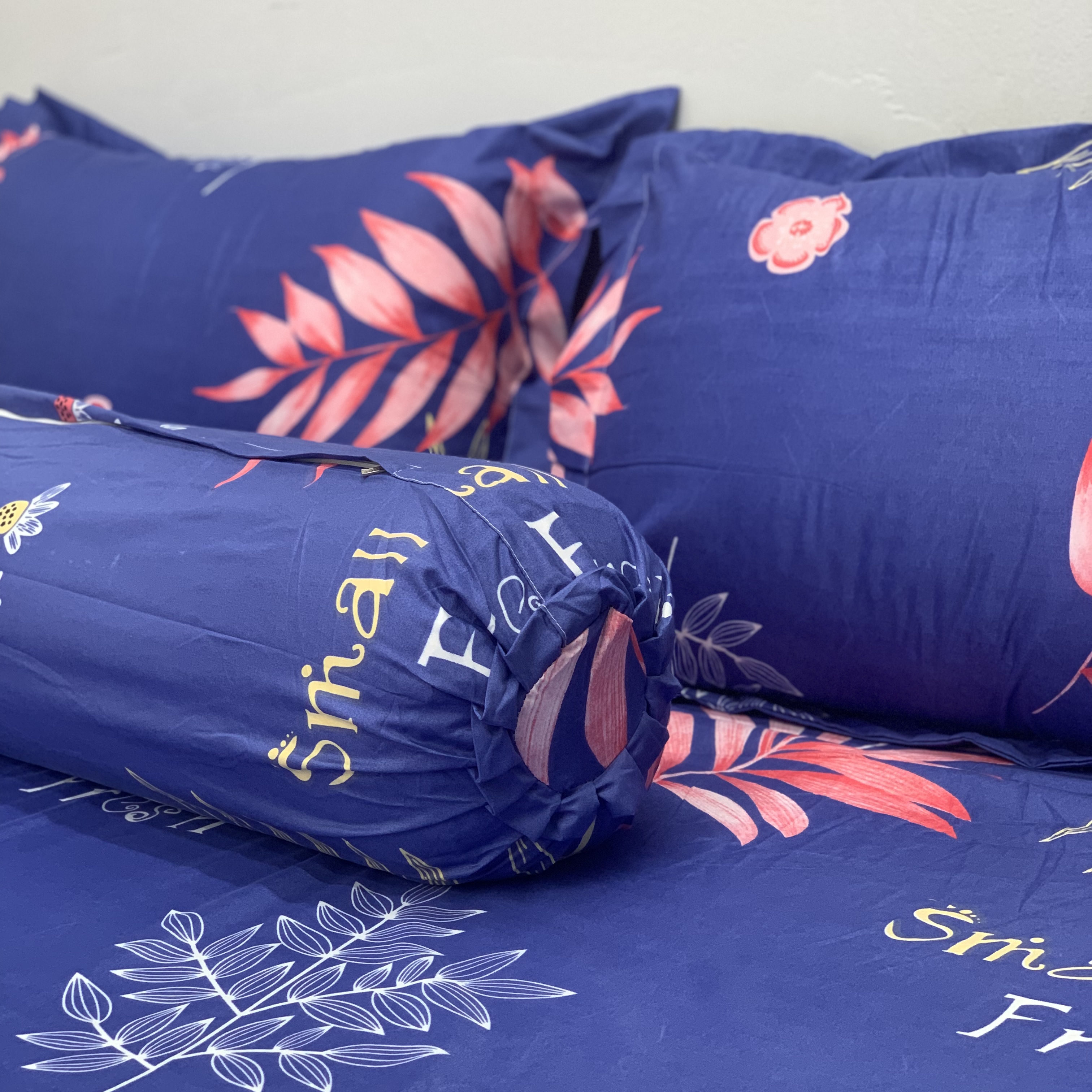 Chăn Mền Cotton Microfiber Thuần Việt - Tím Hồng Fiber 05