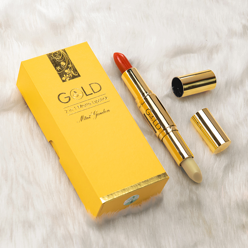 Son Môi Mini Garden Gold 2 in 1 Matte Lipstick Nhung Lì PV997