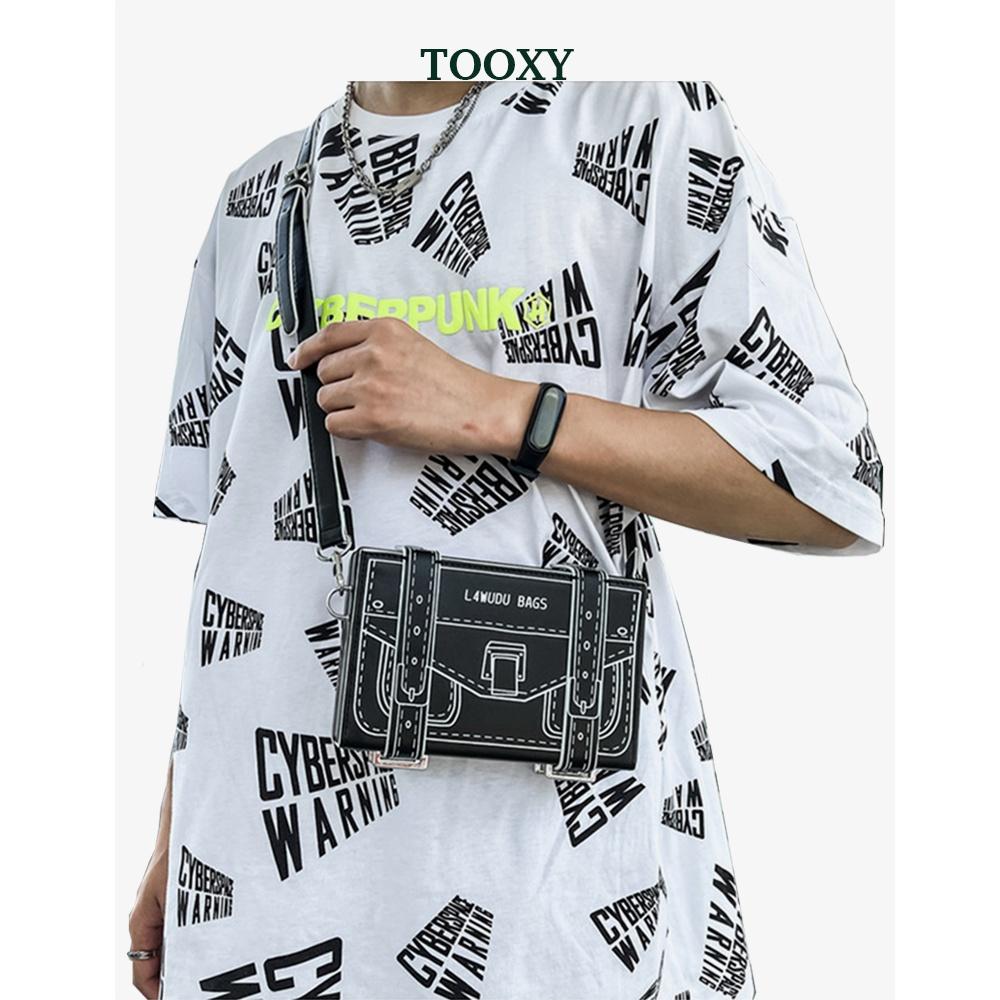 Túi Da Đeo Chéo Đa Năng Phong Cách Hàn Quốc Thời Trang Cho Nam / Nữ TX38
