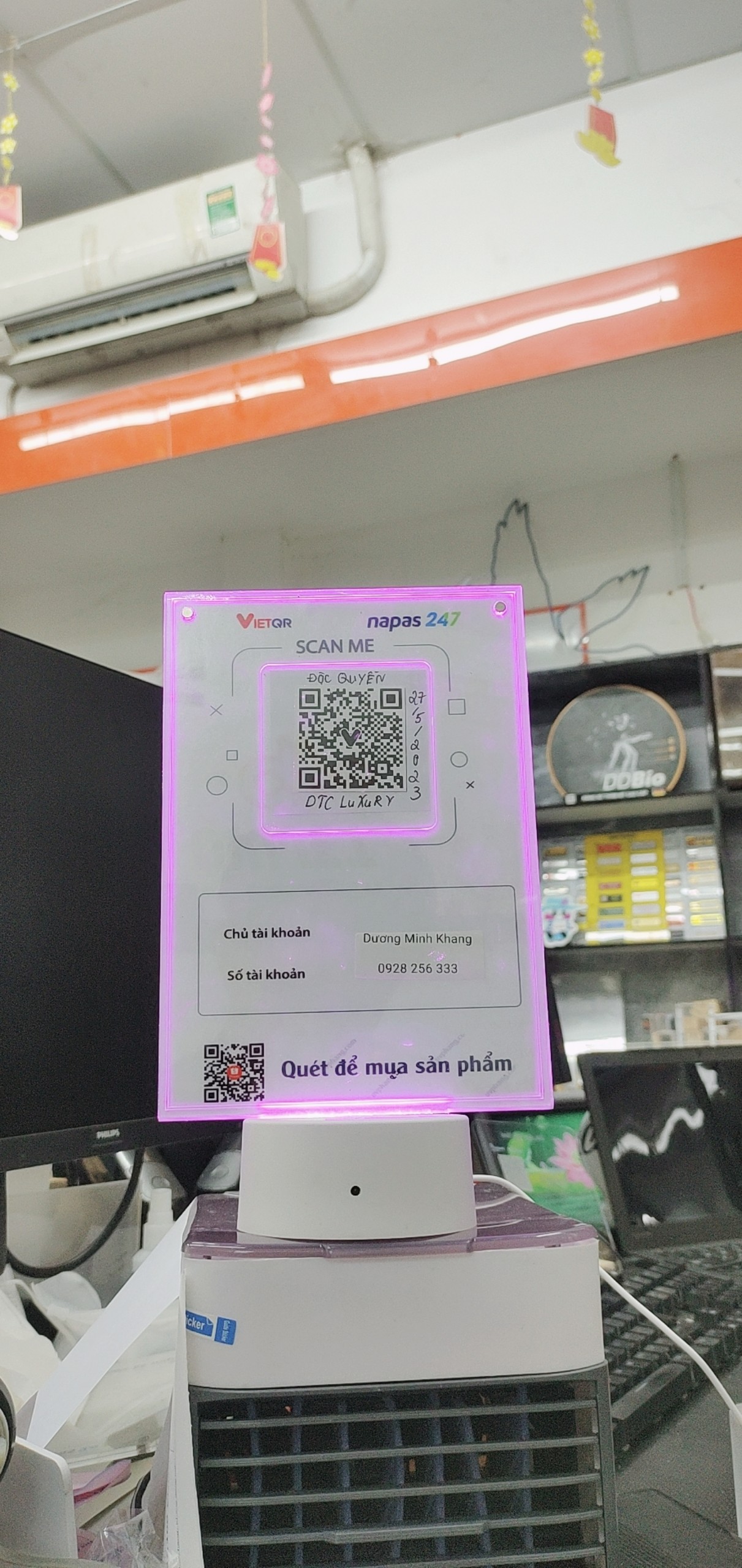 [SIÊU HỎA TỐC] Mã QR CODE MiCA để bàn, chất lượng cao cấp-Luxury.