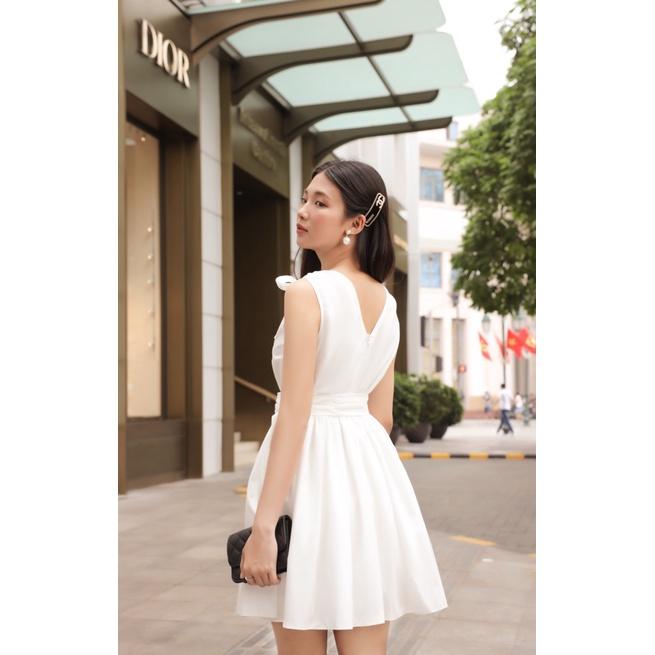 Playsuit áo liền quần ngắn chất liệu thô ướt nhẹ mát ứng dụng đi chơi đi biển PLS40011 CLARA MARE