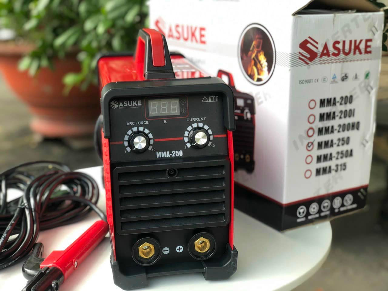 Máy hàn que điện tử MOSFET Sasuke MMA-250 - Hàng chính hãng