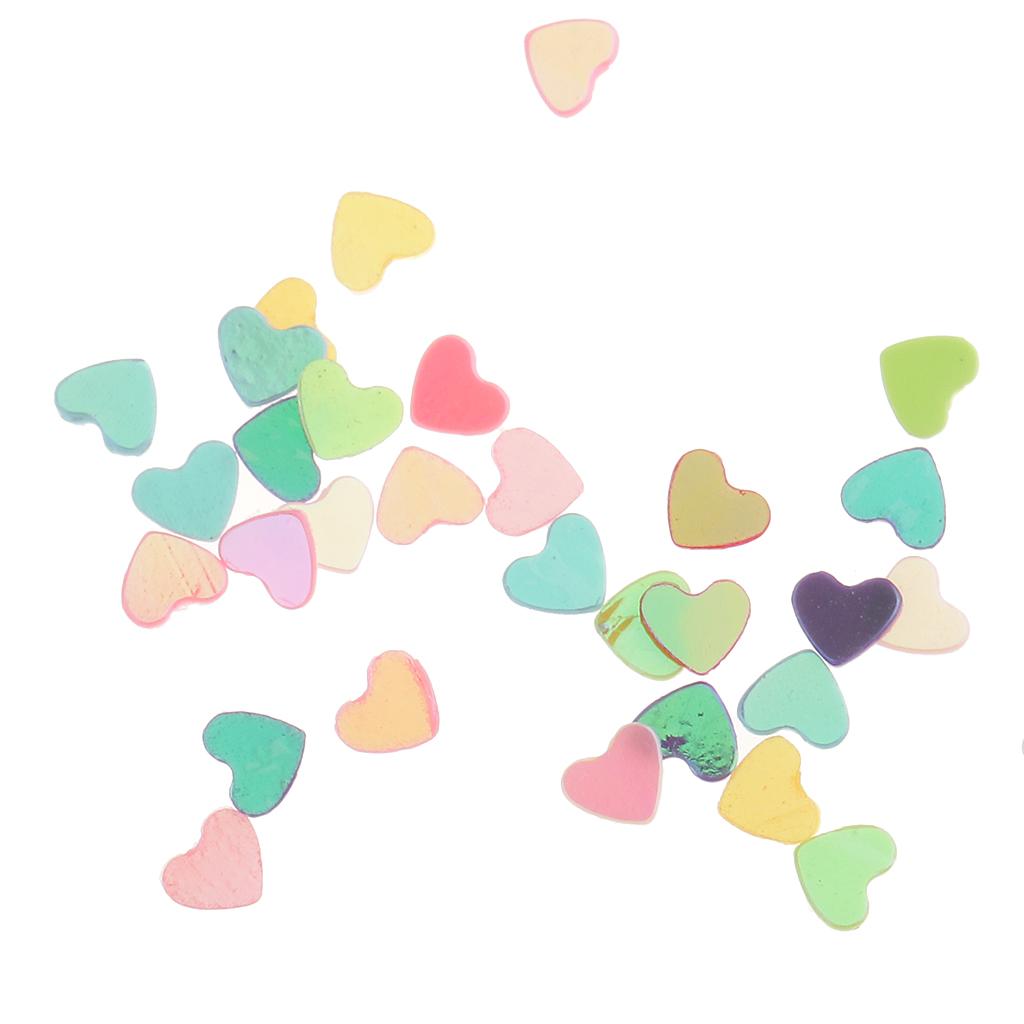 Rainbow Heart Table Confetti Wedding Birthday Hen Party Baby Shower Supplies