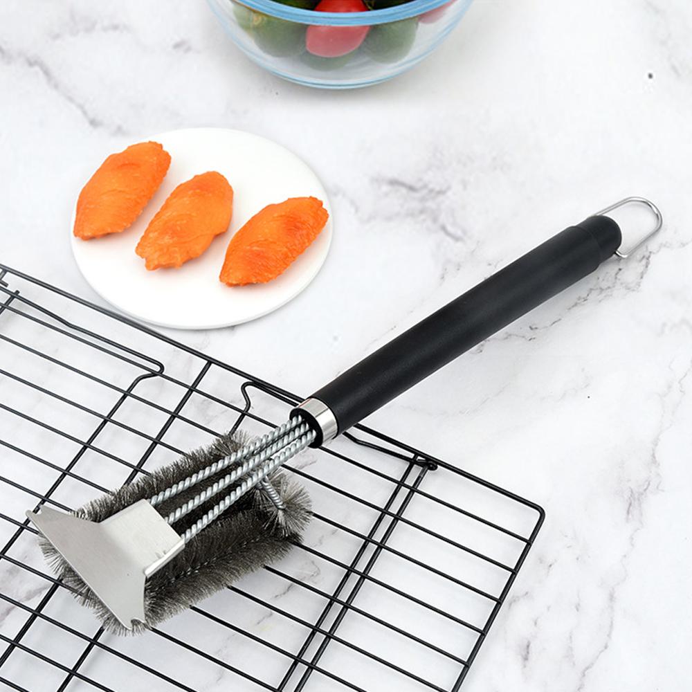 Bàn Chải Vệ Sinh Đồ Nướng Bbq Bằng Thép Không Gỉ