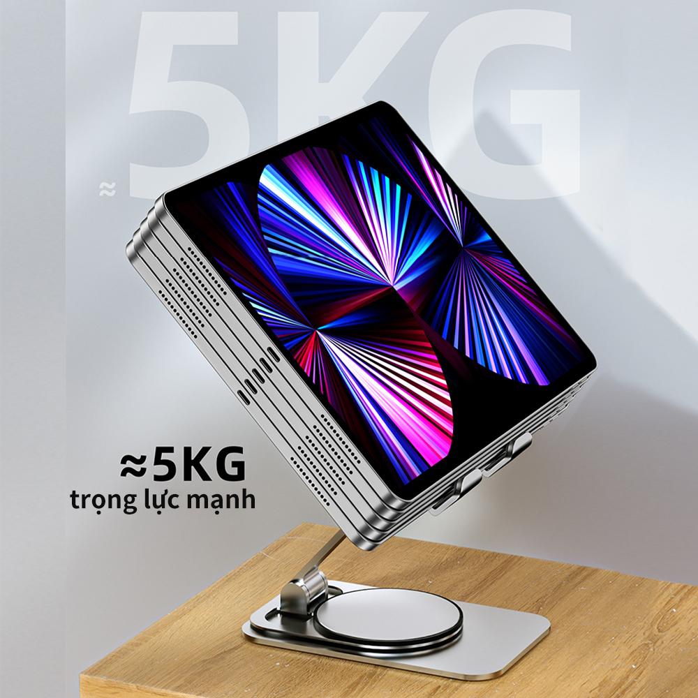BD3035 - Giá đỡ điện thoại máy tính bảng chống trượt kim loại siêu mỏng thích hợp cho iPad 10.2 Soporte Xiaomi Samsung