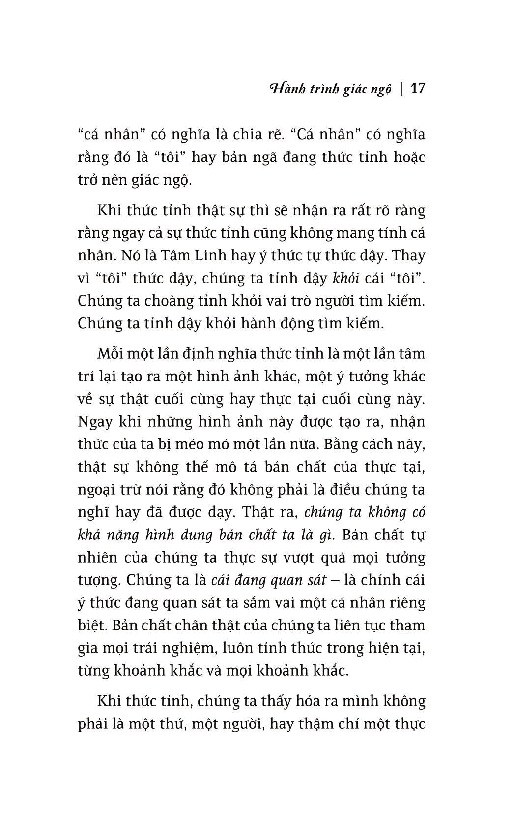 Hành Trình Giác Ngộ