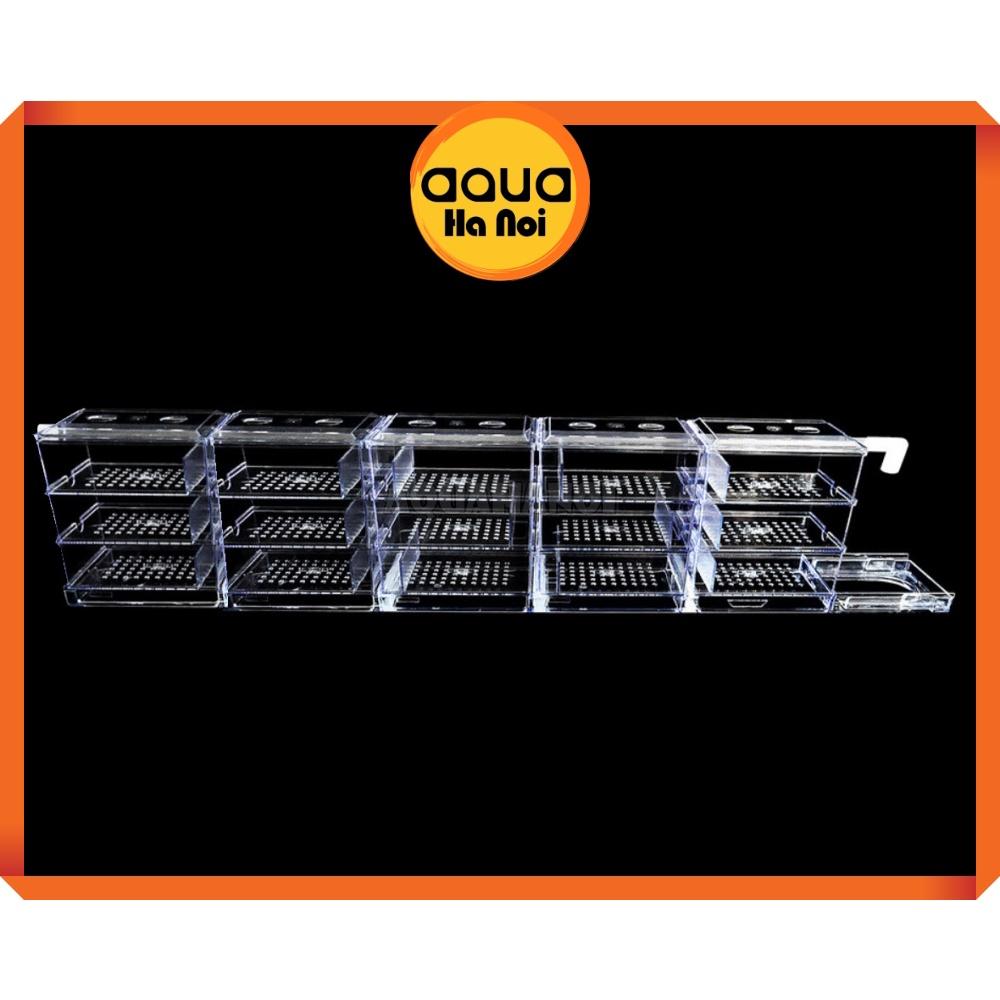 Bộ lọc dàn mưa mica 3 tầng các kích cỡ 30/45/60/90cm - dễ dàng tháo lắp vệ sinh