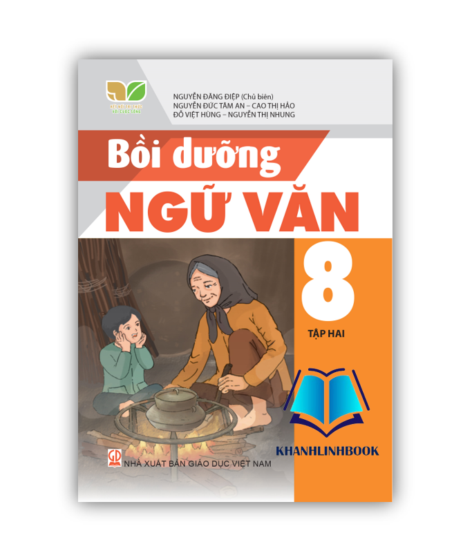 Sách - Combo Bồi dưỡng ngữ văn 8 - tập 1 + 2