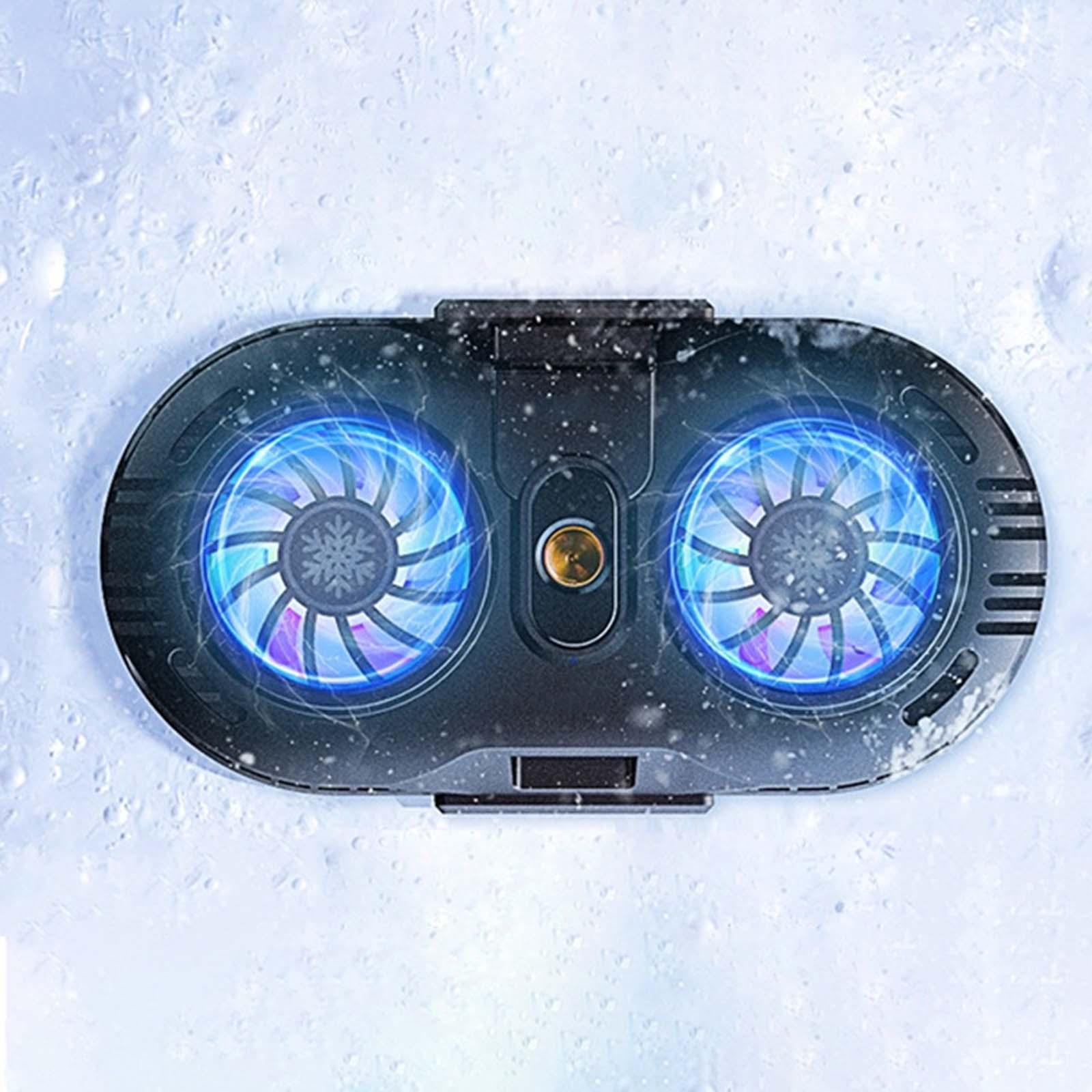 Mobile Phone  Gaming Phone Cooler Black