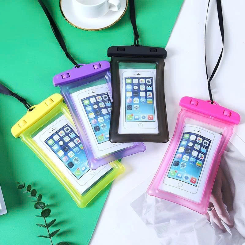 Túi Đựng Điện Thoại Chống Nước có Phao, Túi Đựng Điện Thoại Cảm Ứng Mang Du Lịch, Đi Bơi, Đi Mưa - Hàng nhập khẩu