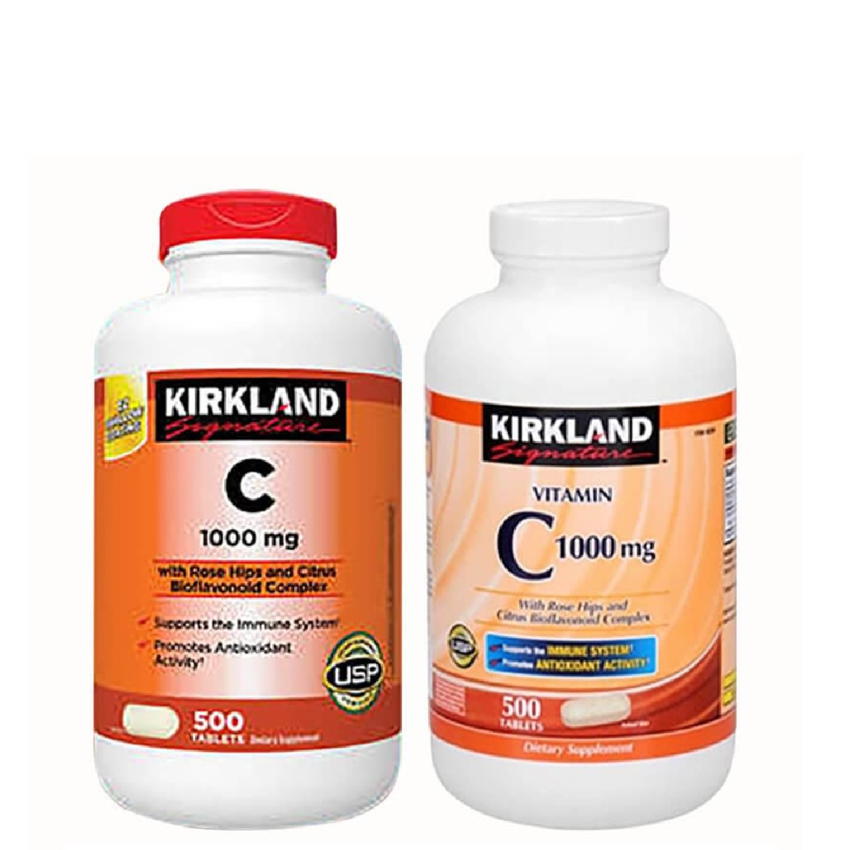 Vitamin C Kirkland Signature Giúp sáng da, làm chậm quá trình lão hóa, tăng sức đề kháng, nhanh lành và tăng sức khỏe tổng thể - Massel Official