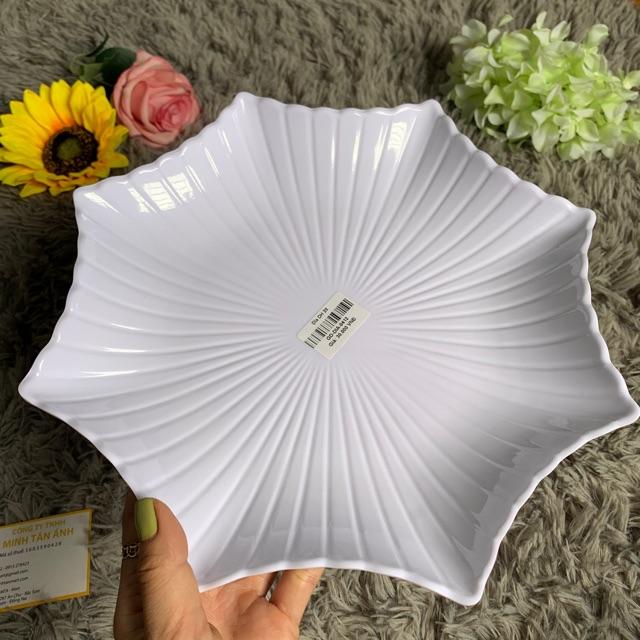 Đĩa nhựa DH 28 màu trắng