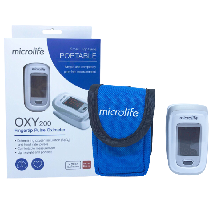Máy Đo Nồng Độ Oxy Và Nhịp Tim- Microlife OXY200