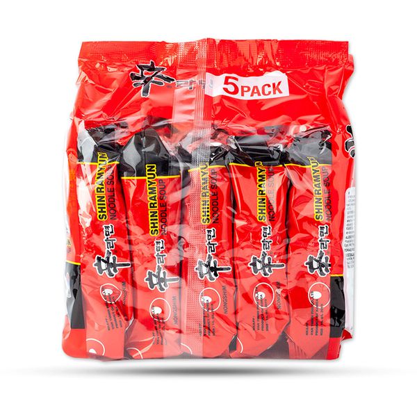 Combo 10 gói Mì cay Shin Ramyun 120gr