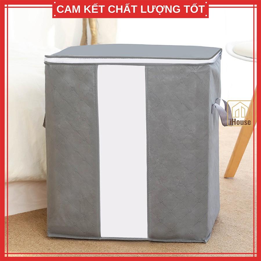 Túi đựng chăn màn quần áo ga gối đa năng, Túi hộp vải đựng chăn mền thông minh tiện lợi