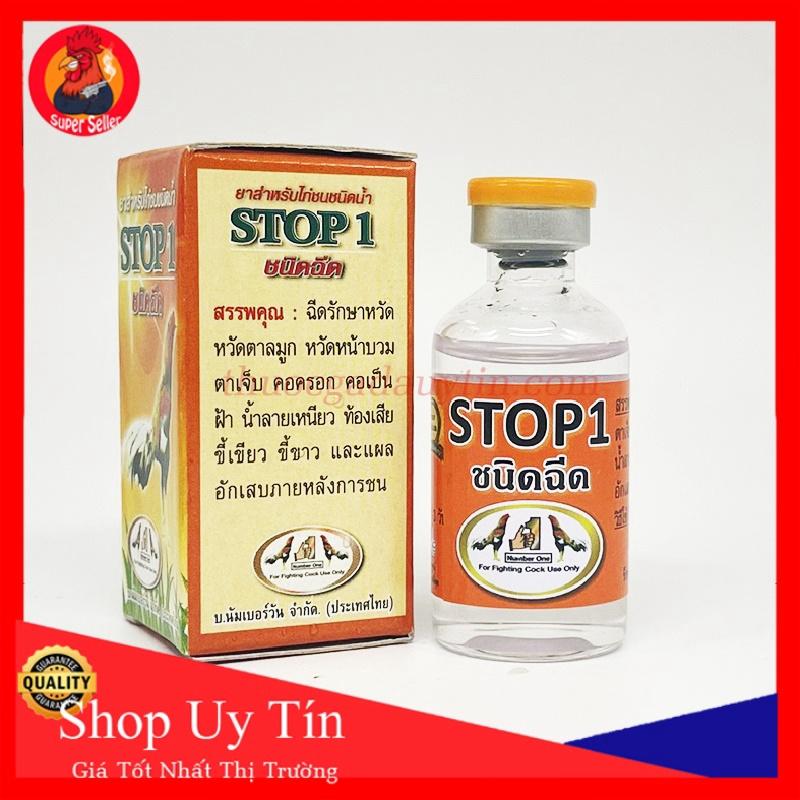 Stop 1 Chai 10ml-Chích Gà Bị Cựa-Chống Viêm-Chống Ké-Tan Máu Bầm Nhập Khẩu Tháilan