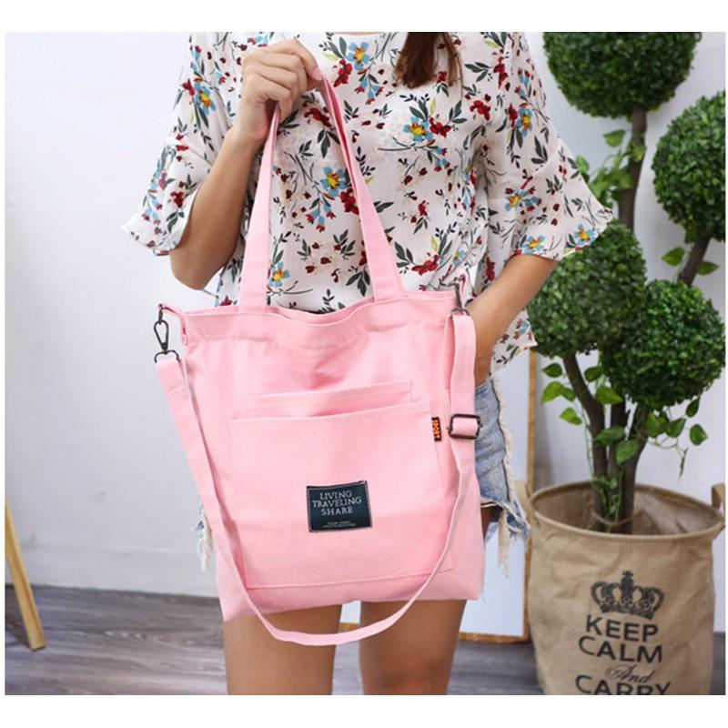 Túi tote vải siêu đẹp Living hot